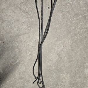 Brown Leather Laced English Reins Has Flaw Please See Photos